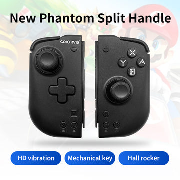 COIORVIS Phantom HD Joycons Nintendo Switch Controller White/Black